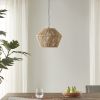Natural Woven Rope Pendant