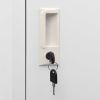 Locker Cabinet with 4 Compartments 15"x17.7"x70.9"
