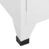 Locker Cabinet with 4 Compartments 15"x17.7"x70.9"