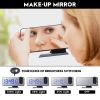 7.5In Mirror LED Digital Alarm Clock W/ Dual Alarms 4 Dimmer 12/24 Hour