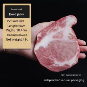 Decoration Fake Beef Model Handmade (Option: Omahawk Beef Cutlets)