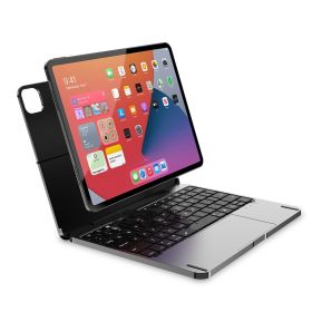 Aluminum Alloy Bluetooth Magnetic Control Keyboard (Option: Grey-11inches)