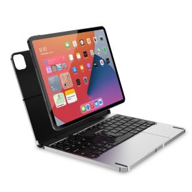 Aluminum Alloy Bluetooth Magnetic Control Keyboard (Option: Silver-11inches)
