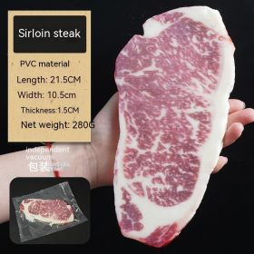 Decoration Fake Beef Model Handmade (Option: Sirloin Steak)