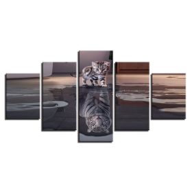 Animal Five Union Puzzle Home And Living Room Decoration (Option: 8style-M)