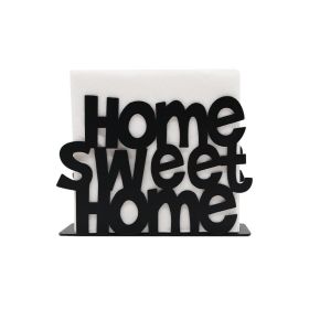 Household Fashion Napkin Storage Rack (Option: I Love My Family)
