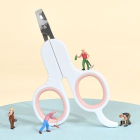 Pet Supplies Nail Clippers Beauty Tools (Option: Sakura Straight Head-13x7.3cm)