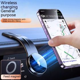 Car Magnetic Phone Holder Air Outlet (Option: CZ21 Wireless Charger Magnetic)