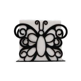 Household Fashion Napkin Storage Rack (Option: Butterfly)
