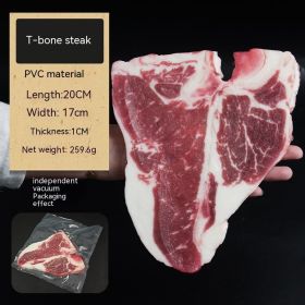 Decoration Fake Beef Model Handmade (Option: T Bone Steak)