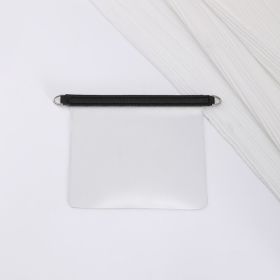 Short Wallet Transformation Transparent Inner Accessories (Option: Transparent liner-White Buckle)