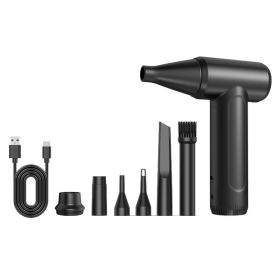 Mini Fan Handheld Wireless Car Dust Blower (Option: N01-USB)