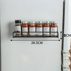 Kitchen Punch-free Magnetic Suction Refrigerator Shelf (Option: Small Size Magnetic Pp Bag)