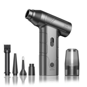 Mini Fan Handheld Wireless Car Dust Blower (Option: J02C-USB)