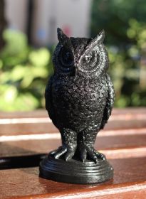 Halloween Candlestick Resin Desktop Decoration (Option: Owl Candlestick)