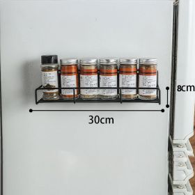 Kitchen Punch-free Magnetic Suction Refrigerator Shelf (Option: Large Magnetic Pp Bag)