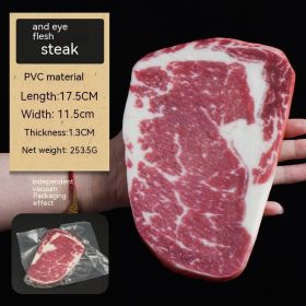 Decoration Fake Beef Model Handmade (Option: And Rib Eye Beef Steak)