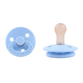 Baby Sleeping Pacifier Silicone Portable (Option: Blue Pacifier)