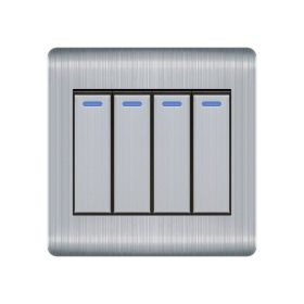Concealed Home Socket Panel (Option: Four opening single control)
