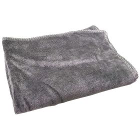 Car Cleaning Towel Sanding Absorbent Wash Car Wipes (Option: Gray-30x60cm)