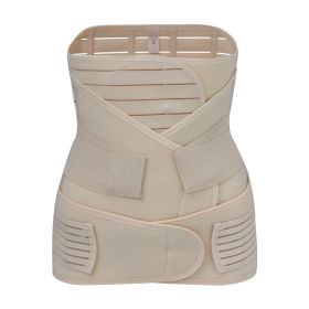 Women's Postpartum Three-in-one Belly Band (Option: Skin Color-XL)