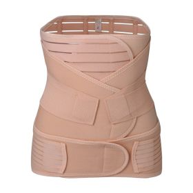 Women's Postpartum Three-in-one Belly Band (Option: Shrimp Red-XL)